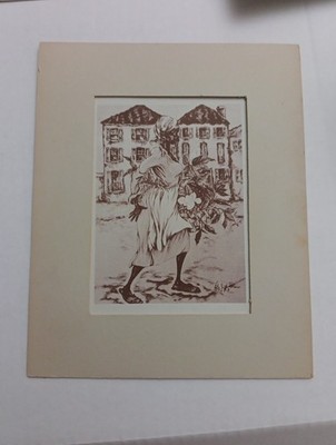 Alice Scott 1953 Gullah Orig.Print Done 4 Porgy-n-Bess Not A Painting U PAINT IT