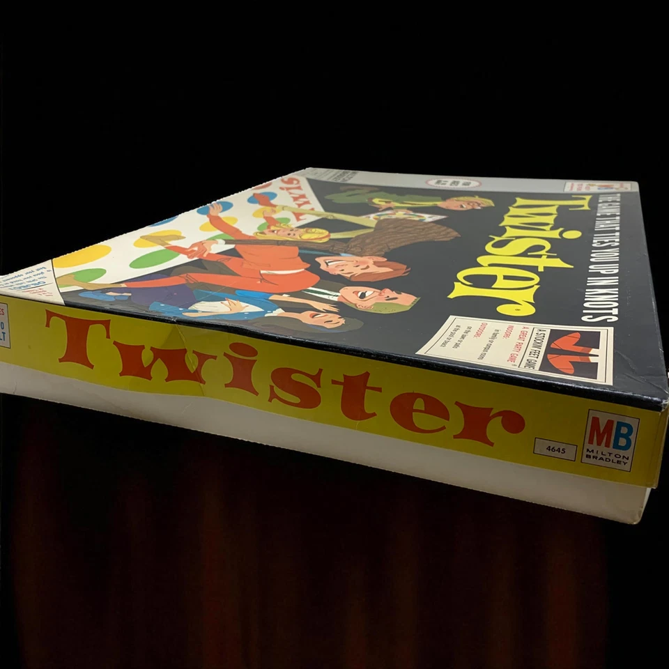 Vintage 1966 Milton Bradley TWISTER Game Original 1st Edition 100% Complete 4645 - Image 4 of 4