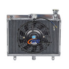 Aluminum Radiator Fan for 1984 1987 Suzuki RG400 RG500 Gamma 2 stroke