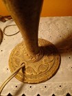 Vintage Aladdin Cast Iron Art Deco Industrial  Lamp great patina Works "10" — photo 3
