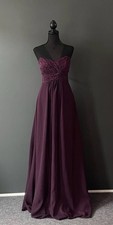 Christina Wu Women  s Size 12 Aubergine Bridesmaid Dress