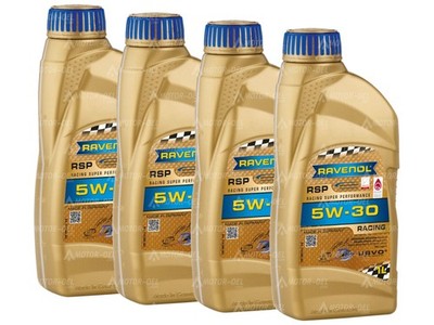 4 Liter (4x1L) RAVENOL RSP Racing Super Performance SAE 5W-30 Mot