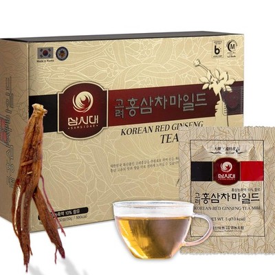 Korean Goryeo Red Ginseng Concentrate Tea Mild Extract 3g x 50 Pack