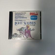 Karaoke CD G - Light Sounds: Female - New 4 Song RCA CD Killing Me Softly