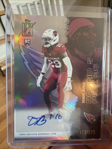 2025 Topps Signature Denzel Burke Rookie Class Autographs (RAW)