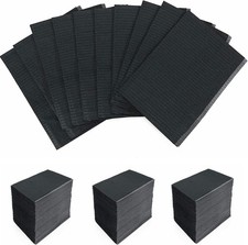 125pcs Tattoo Bibs Piercing Waterproof Bibs Tattoo Table Covers Black ,