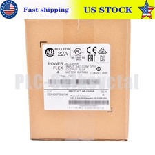 New Allen Bradley 22A-D6P0N104 Powerflex 4 AC Drive 3HP Factory Sealed Surplus