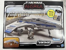 Hasbro 2024 Star Wars The Vintage Collection TVC E-Wing Fighter & KE4-N4 Droid