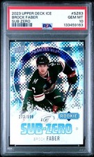 2023 UPPER DECK ICE SUB ZERO #SZ63 BROCK FABER /599 b2