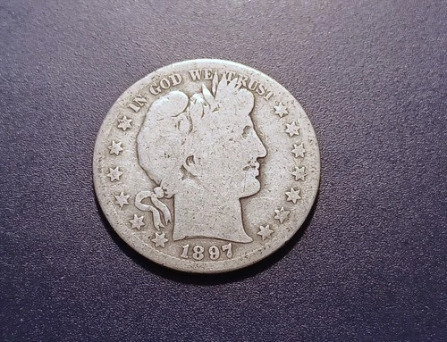 Good 1897-S Barber Half Dollar (Semi-key date)