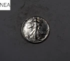1937 Walking Liberty Half Dollar ~ Almost Uncirculated AU ~ 90% Silver ~ ZH117