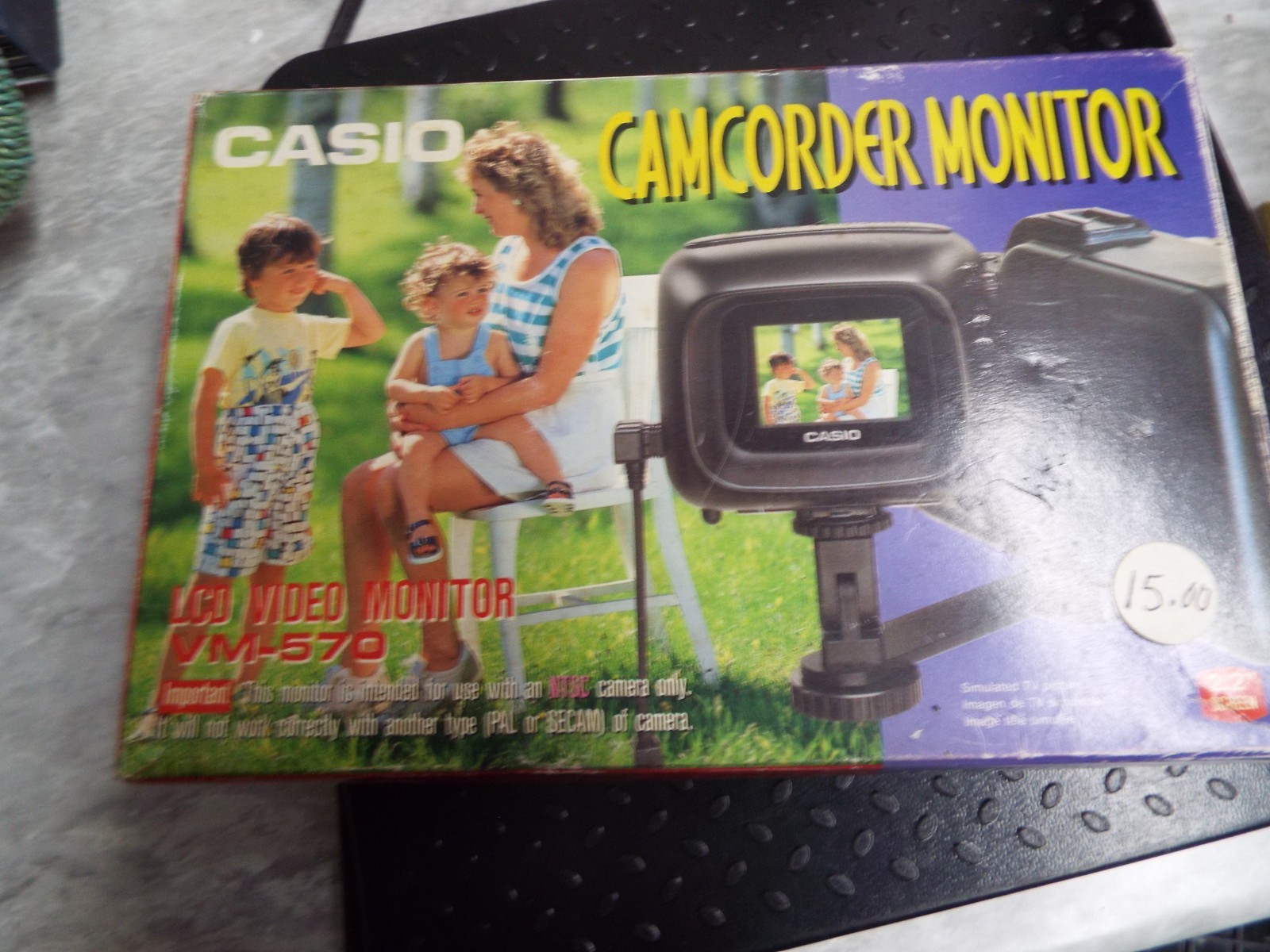 Lcd Video Monitor Untested