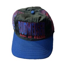 Vintage Budweiser King of Beers Snapback Hat Made in USA