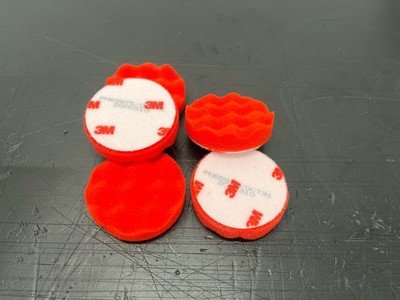 3M Finesse-it Poliercompoundierpad rot 75 mm 5er Pack