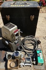 Vintage ALDIS Projector Plus Accessories & Wooden Box