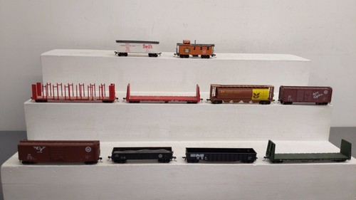 Coches de carga surtidos Athearn y otros HO 82378, 62907, 304839, 317388 [10] | Condition: Used