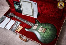 PRS USA Paul Reed Smith Custom 24 Stock Privato #6604 "Sage Glow Smokeburst"