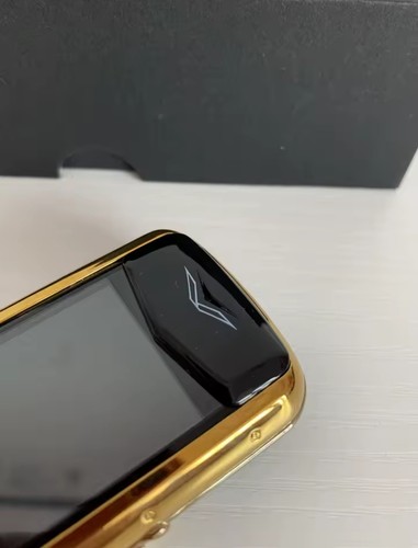 VERTU K8 Mobile Small Phone Metal Black Gold Luxury Bar Phone Dual Sim Copy - Picture 3 of 10
