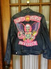 Original Art for Sale by Artist Fearxx painted on Punk Goth Medusa Women Jacket