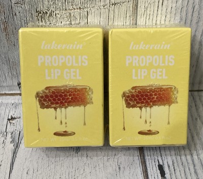 Propolis Lip Gel, Honey Lip Butter, Hydrating Overnight Lip Balm Set of 2