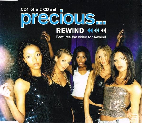 Precious Rewind CD UK Chrysalis 2000 part 1 with bonus CDROM video of Rewind