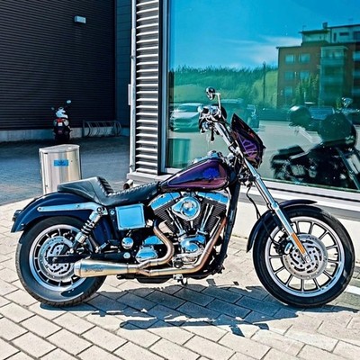 Harley Davidson Exhaust System 2 Into 1 For 2005 Dyna FXD