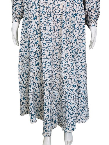Isabel Marant Etoile Women's Abstract Printed Long Maxi Flare Gown Dress M 38 - Picture 4 of 15