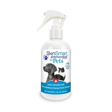 SkinSmart Antimicrobial Wound Care Spray for Pets 8 oz Safe & Effective