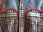 Vintage Men's Tru-West Rockmount Ranch Wear Pearl Snap Custom Fit Shirt- 16/32 — photo 4