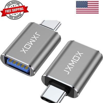 USB C to USB Adapter [2-Pack], Thunderbolt 3 to USB 3.0 OTG Adapter Compatibl...