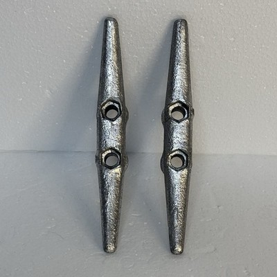 6'' SOLID Base Galvanized Cleat NEW Dock edge wharf Cleats Rope NEW