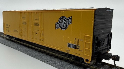 HO Atlas CNW 50 Fuß Güterwagen 600610 Metallräder Kadee Kupplungen | Zustand: Used