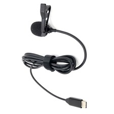 35Hz-18KHz USB Type C Clip On Lavalier Omnidirectional Mic for DJI Pocket 3