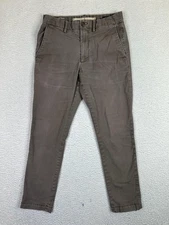 Banana Republic Pants Mens 28x28 (Fits 29x26) Brown Lived In Chino Slim Fit