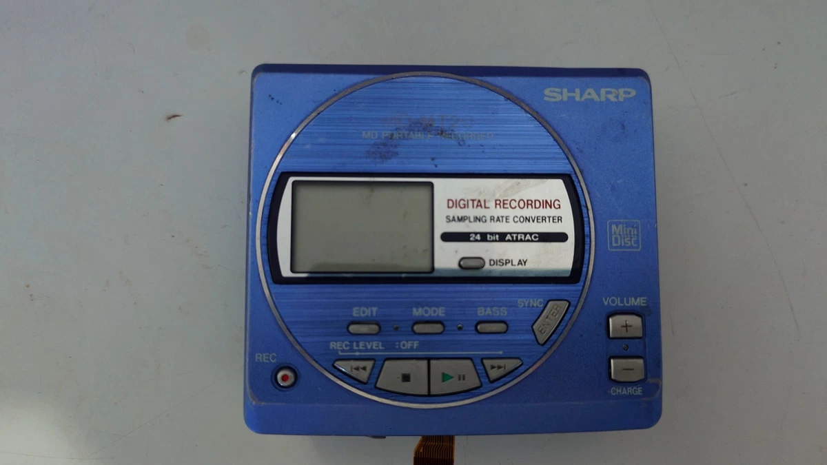Lecteurs MiniDisc portables SHARP