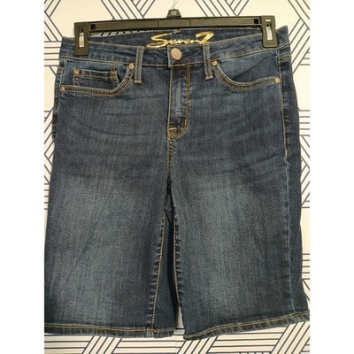 Seven7 Sunset Bermuda Shorts  Mom Core Minimalist Everyday Basics