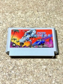 Taito Chase H.Q. Famicom Nintendo Game Cartridge Used Tested