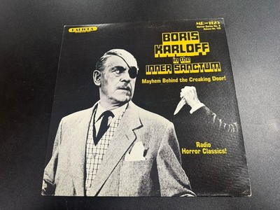 Boris Karloff In The Inner Sanctum Vinyl