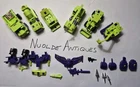 VINTAGE 1980'S HASBRO G1 TRANSFORMERS CONSTRUCTICON DEVASTATOR Incomplete
