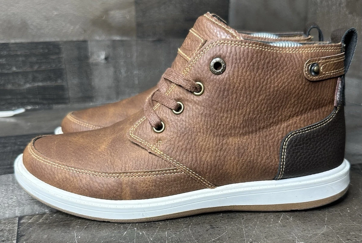 Bass Suede Walking/Athletic Shoe Brown - Men 7 1/2 Luxury Light Brown Suede Bass Boat Shoes for Men main image 3