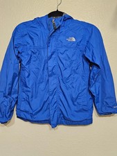 The North Face Kids Blue Rain Jacket