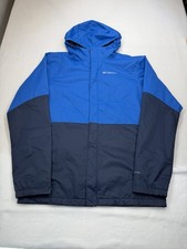 Columbia Boys  Hikebound II Rain Jacket Blue XL NWT  Read