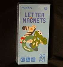 Mideer Alphabet Letter Magnets Set 26 PCS Ages 3 3-5 Years, 3-4 4-7