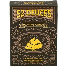 Good Egg Greetings 52 Deuces Funny Playing Cards - Poop Themed Deck of Cards ...