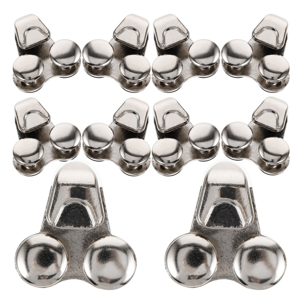 APL 20 Pezzi Accessori per Fibbie per Scarpe Stivali Ganci Lacci per Stivali