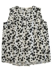  145 Dorothee Schumacher Womens 2 Small Floral Flower Mesh Sleeveless Tank Top