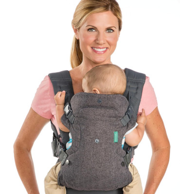 Babytrage Für Neugeborene Ab Geburt Weich, Bauchtrage Baby-Tragetasche 4 in 1