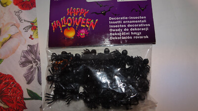Happy Halloween Deko Insekten