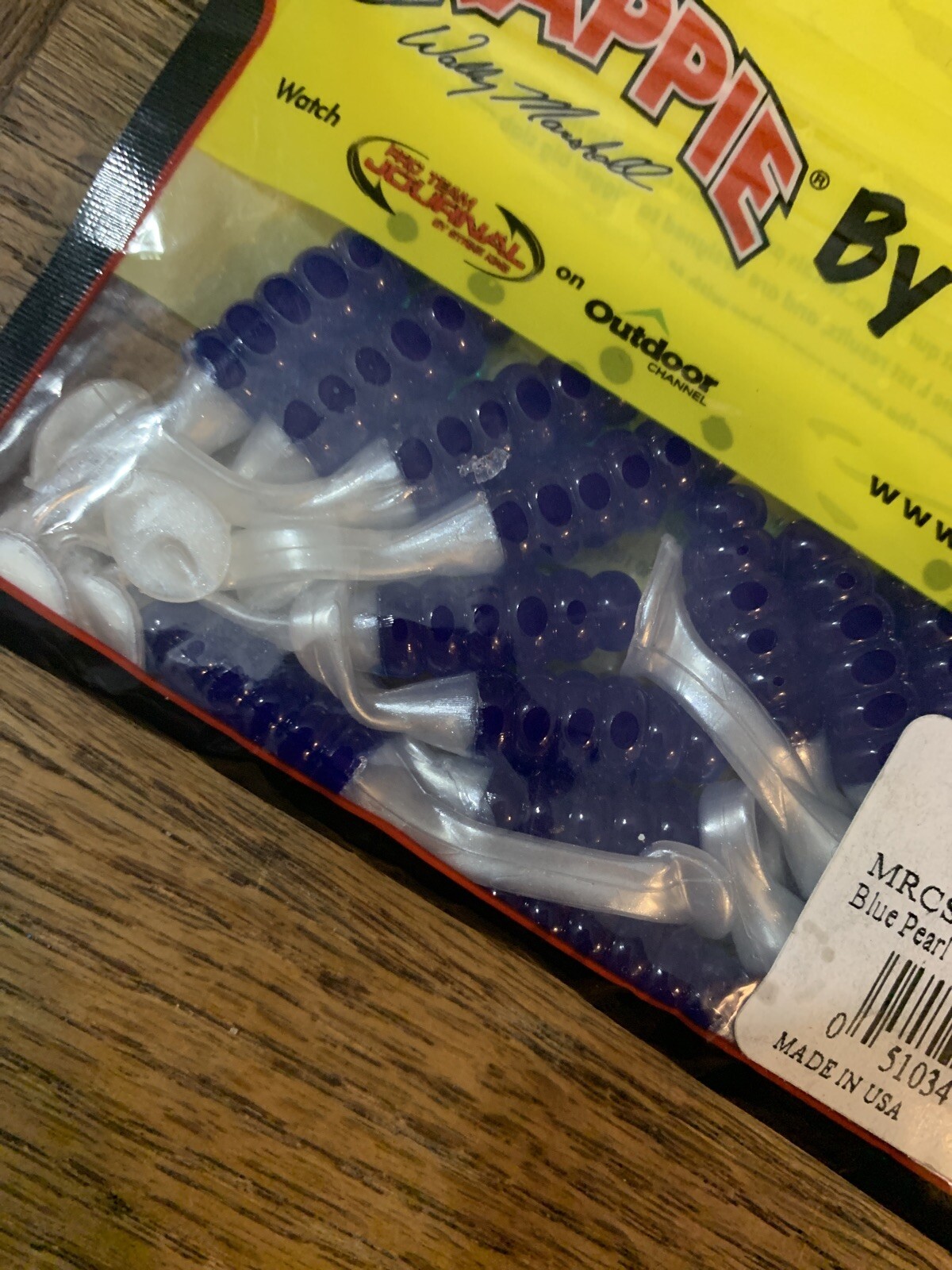 Mr Crappie By Strike King 2" Slabaliciois Blue Pearl-BRAND NEW-SHIPS N 24 HOURS - Image 3