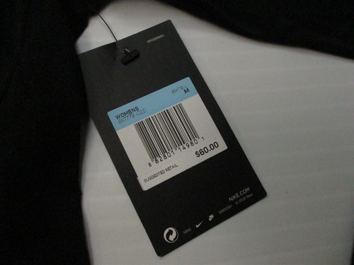 Nueva Camiseta Nike Para Mujer Talla M Calce Relajado Negra Voleibol Manga Larga - Imagen 2 de 8